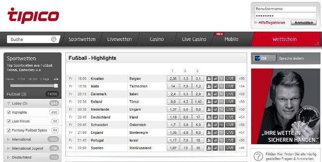 Tipico sportwetten ablauf Tipico sportwetten ablauf