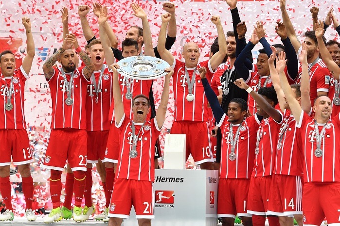 20170520_PD13275 (RM) Bayern Meisterjubel Frank Hoermann / dpa Picture Alliance / picturedesk.com