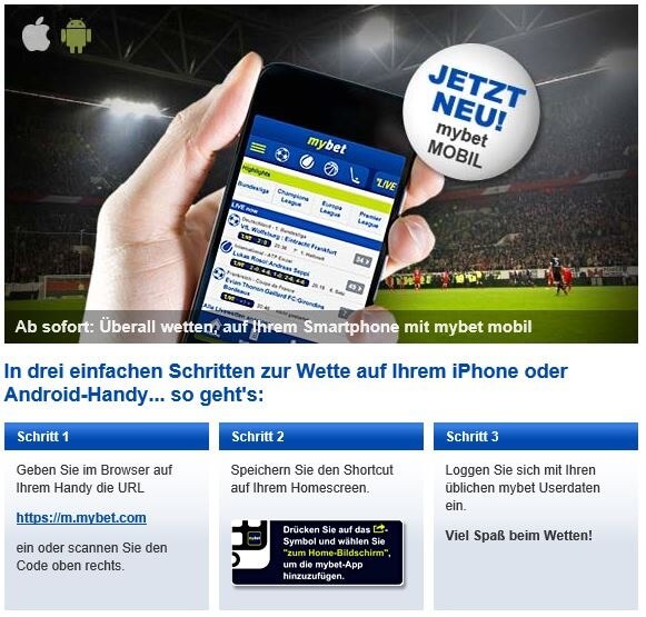 Mybet Sportwetten Wettprogramm Mybet Sportwetten Wettprogramm