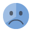 Icon smiley sad