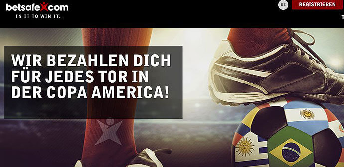 Betsafe Torschützenwette Copa America