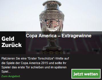 Zum Copa America Cashback von Betway Copa America Cashback bei Betway