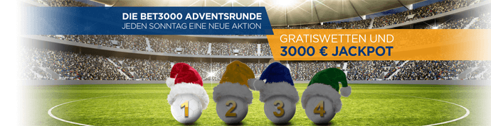 Bet3000 Adventsrunde