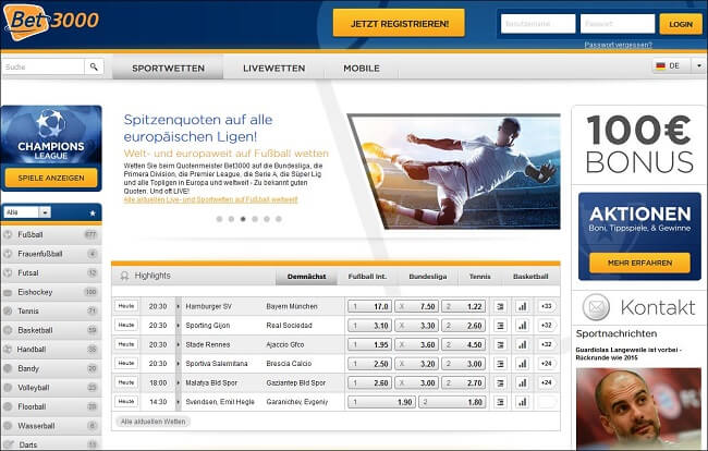 Bet3000 Wettprogramm Download Bet3000 Wettprogramm Download