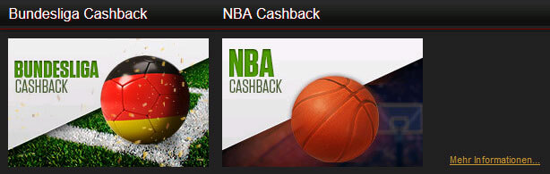 Netbet Bundesliga und NBA Sportwetten Cashback