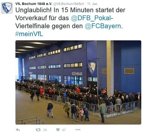 twitter-bochum-bayern-pokalviertelfinale-vorverkauf