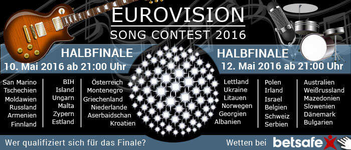 ESC 2016 Halbfinale