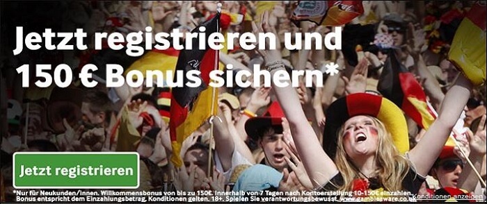 jetzt den Betway Neukunden Bonus abholen 150 Euro Betway Wettbonus