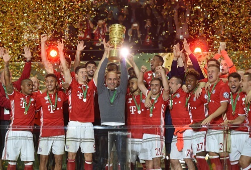 DFB-Pokal Sieger 2016 FC Bayern - CHRISTOF STACHE / AFP / picturedesk.com - 20160521_PD12734 (RM)