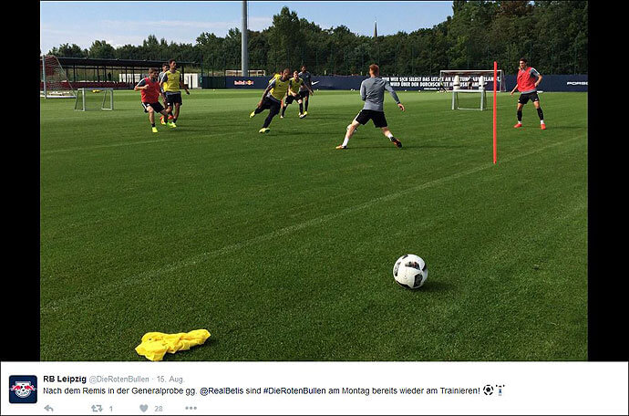 Twitter-Training-RB-Leipzig-Bundesliga-2016