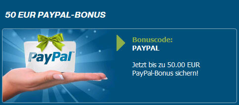 Bet-at-home PayPal Bonus