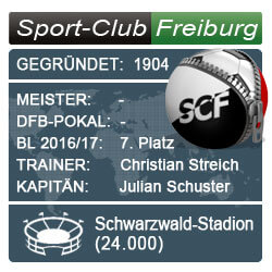SC Freiburg Bundesliga Steckbrief