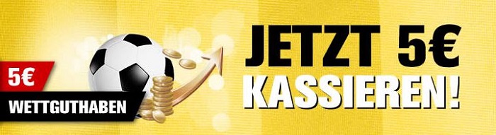 Interwetten 5 Euro Gratiswette