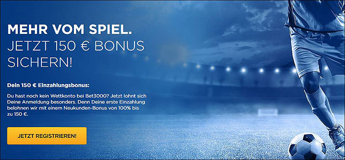 Bet3000-Neukundenbonus-150-Euro