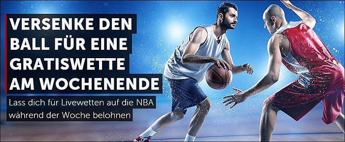 Betsafe NBA Live-Gratiswette-5-Euro