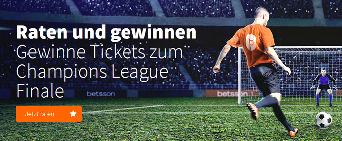 Champions League Gewinnspiel bei Betsson