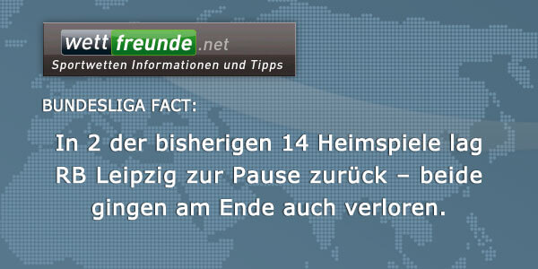 Bundesliga Fakt zu RB Leipzig - SC Freiburg