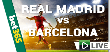 Real - Barcelona im Bet365 Live Stream