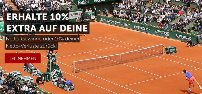 French Open Gewinn Boost bei Betsafe