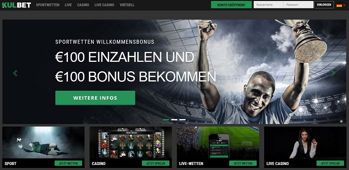 zur Wettseite von Kulbet Kulbet Website