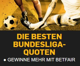 Betfair Bundesliga Wettquoten