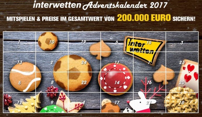 Zum Interwetten Adventskalender Interwetten Adventskalender 2017
