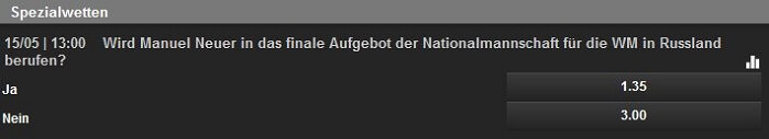 Schafft es Manuel Neuer zur WM?