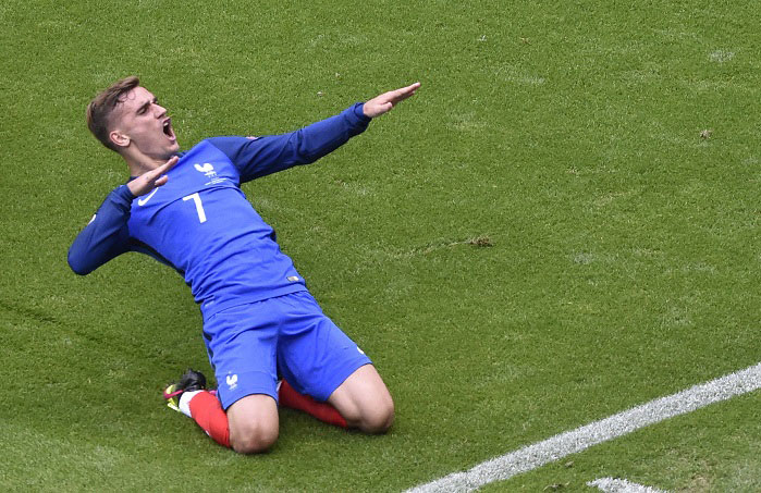 20160626_PD21764 (RM) Antoine Griezmann Frankreich JEAN-PHILIPPE KSIAZEK / AFP / picturedesk.com