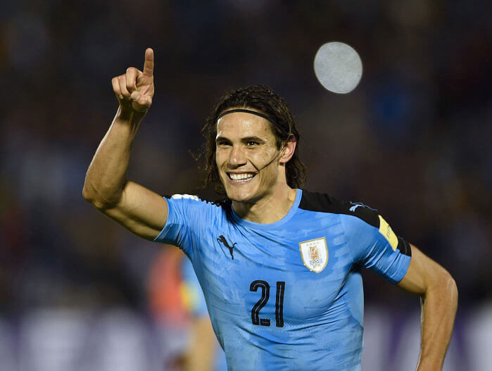 20161006_PD9342 (RM) Uruguay Cavani © MIGUEL ROJO / AFP / picturedesk.com