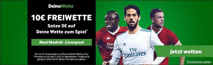 Freebet Champions League Finale