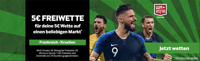 Betway WM 2018 Gratiswette