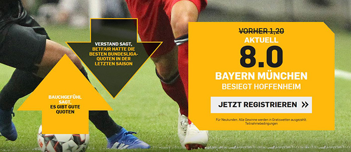 Zur Bayern-Aktion von Betfair