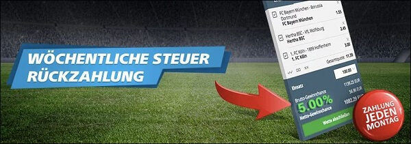 Steuerfrei wetten bei Sportingbet Steuer Erstattung Sportingbet