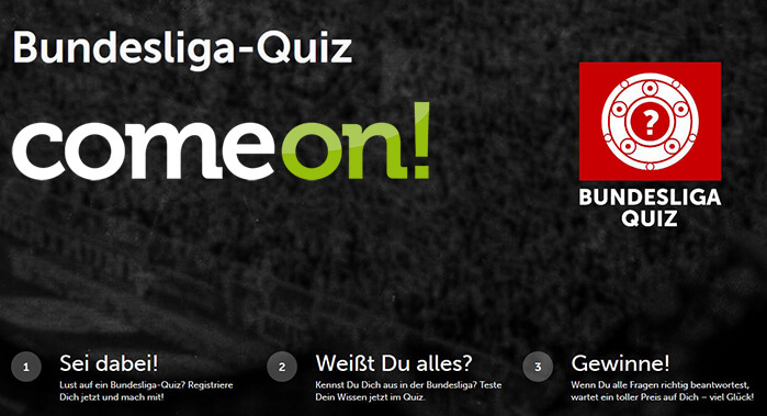 Bundesliga Quiz von ComeOn