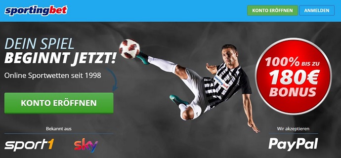 Sportingbet Wettbonus