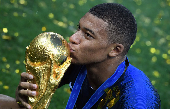 Kylian Mbappe WM Pokal