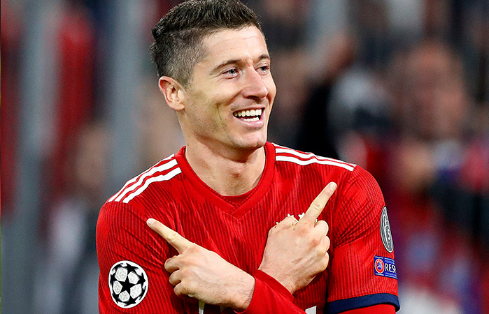 Lewandowski FC Bayern Champions League