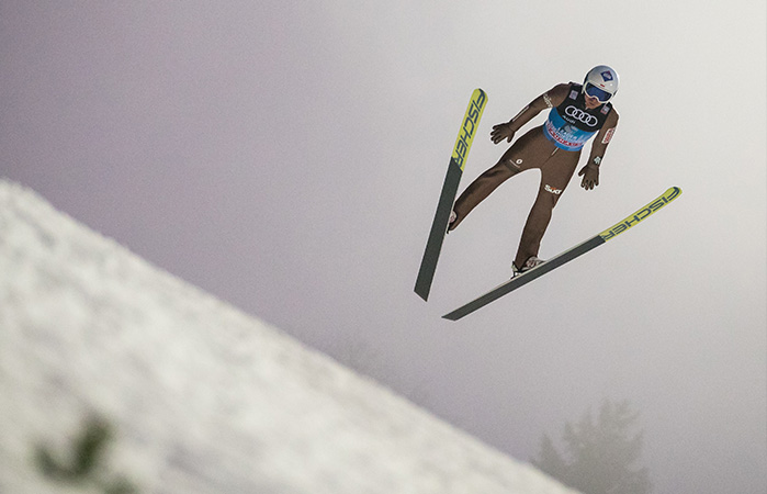 Kamil Stoch Vierschanzentournee 2018/19. (© Tobias Hase / dpa / picturedesk.com)