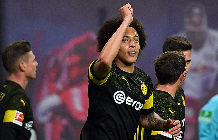 20190119_PD7768 Bild zeigt Jubel von Axel Witsel Borussia Dortmund © Hendrik Schmidt / dpa / picturedesk.com