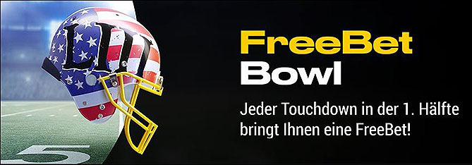 Zur Super Bowl Gratiswetten-Aktion bei Bwin Super Bowl Gratiswetten bei Bwin