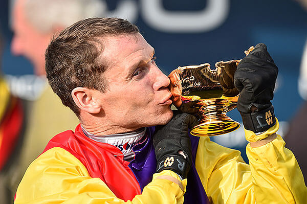 20180316_PD13551 Bild zeigt Gold Cup Sieger Richard Johnson © GLYN KIRK / AFP / picturedesk.com