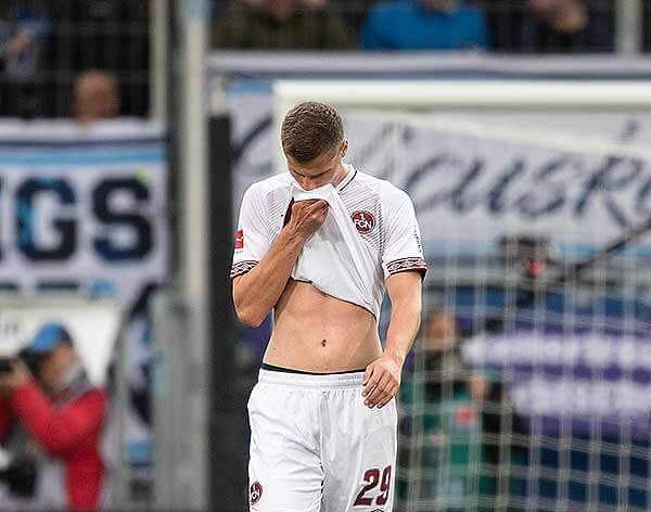 20190310_PD6208 Bild zeigt Patrick Erras vom 1. FC Nürnberg © Anke Waelischmiller / dpa Picture Alliance / picturedesk.com