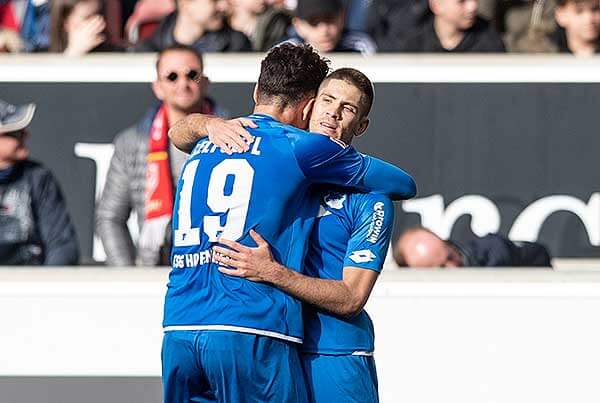 20190316_PD5144 (RM) Jubel 1899 Hoffenheim © Fabian Sommer / dpa / picturedesk.com