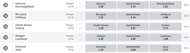 Fussballquoten Fussballquoten
