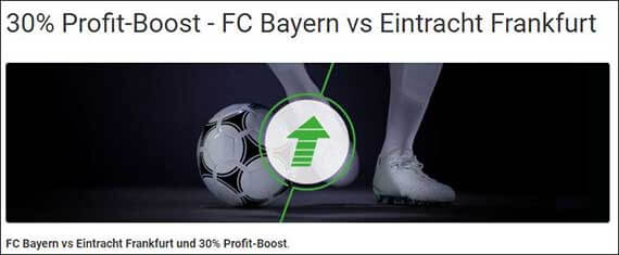 Unibet Bundesliga-Boost FC Bayern - Frankfurt