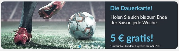 BetVcitor Dauerkarte Gratiswetten bei BetVictor