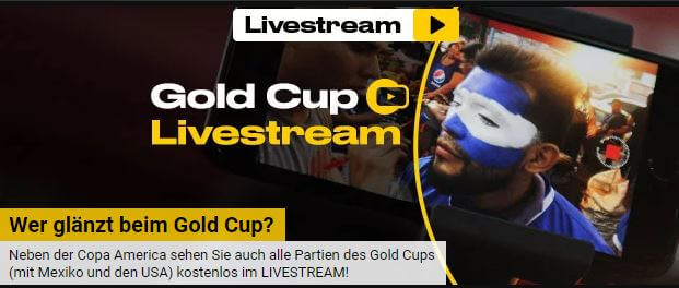 Copa America und Gold Cup Bwin Stream