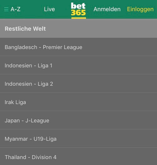 Fussball Wetten bei Bet365 fussball wetten