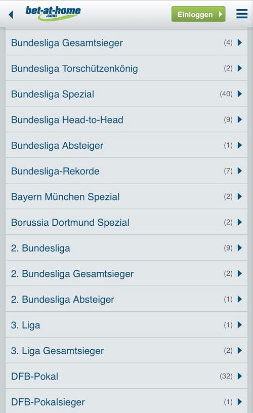Fussball Wetten bei Bet-at-home fussball wetten