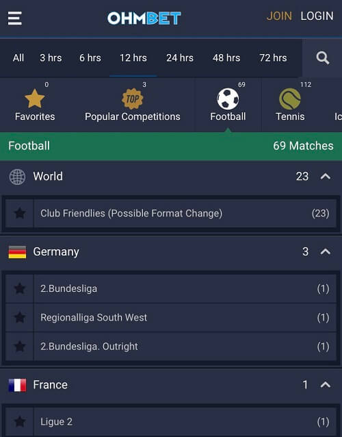 Ohmbet ist ein neuer Wettanbieter